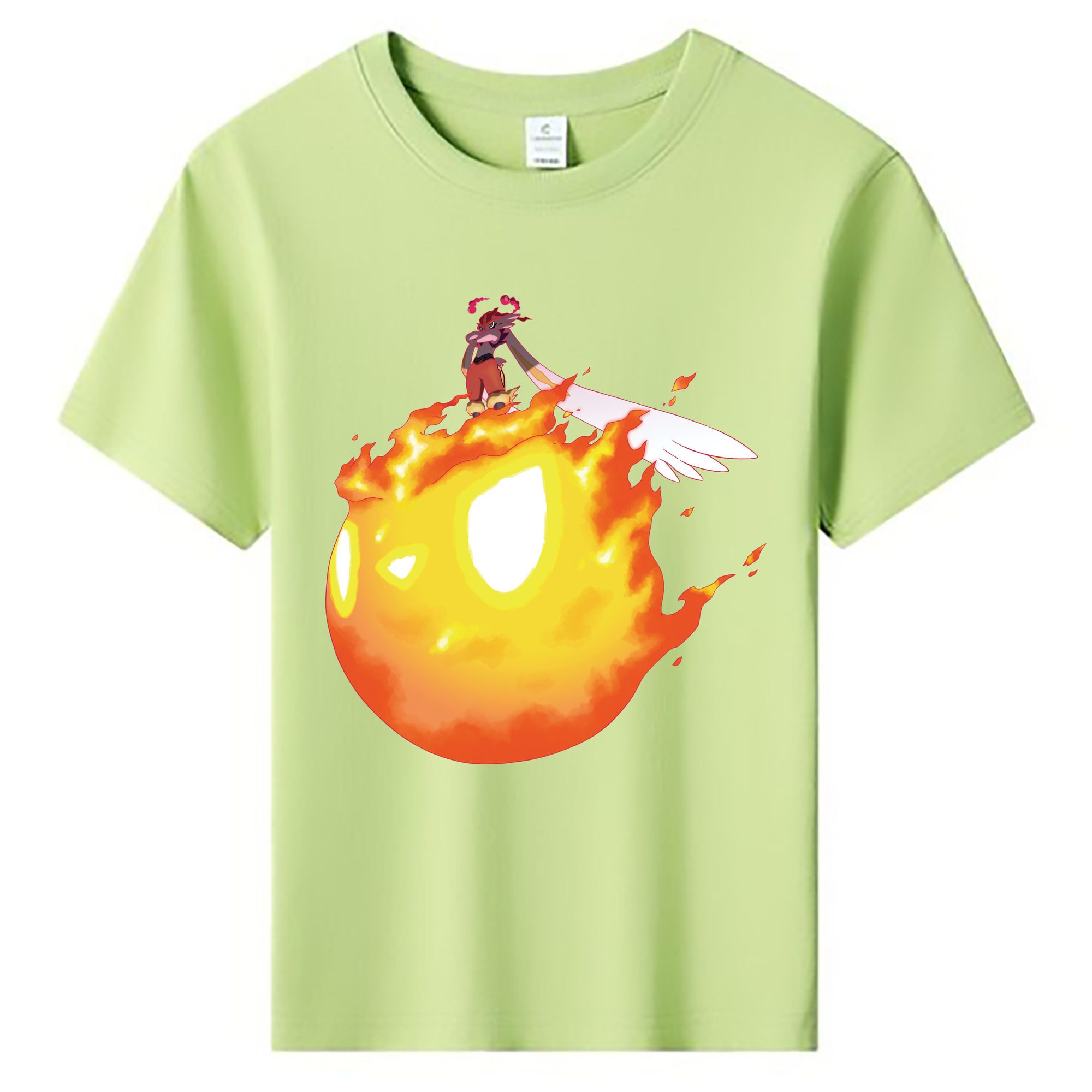 （画像用） ポケットモンスター Pokémon 綿100％キッズTシャツ（フロントプリント）